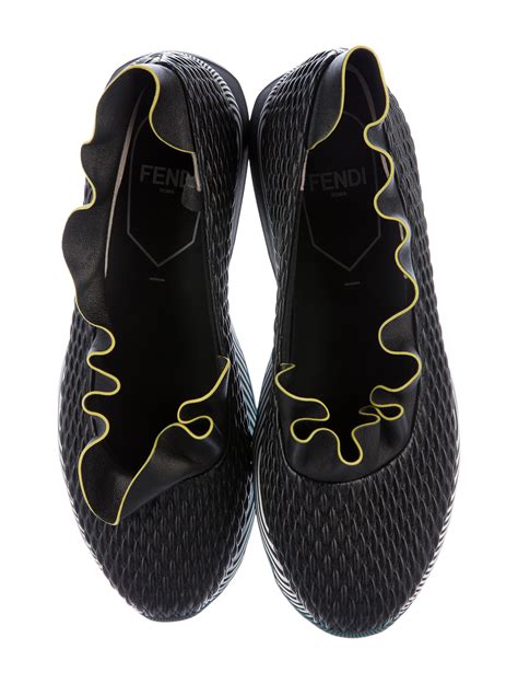 fendi ruffle shoes